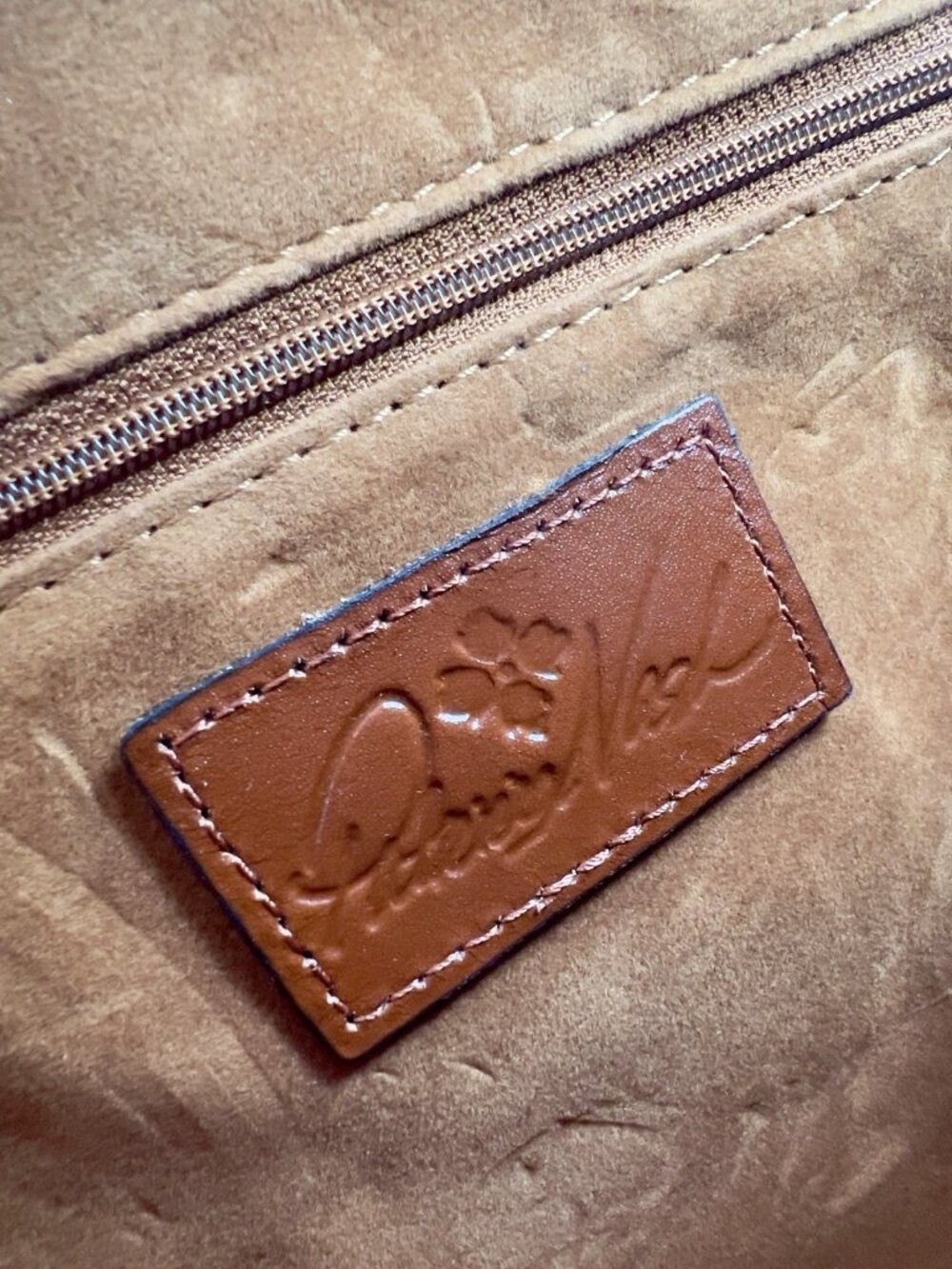 Patricia Nash Gracchi Tooled Leather Satchel & Matching Coin Purse NEW - Picture 13 of 16